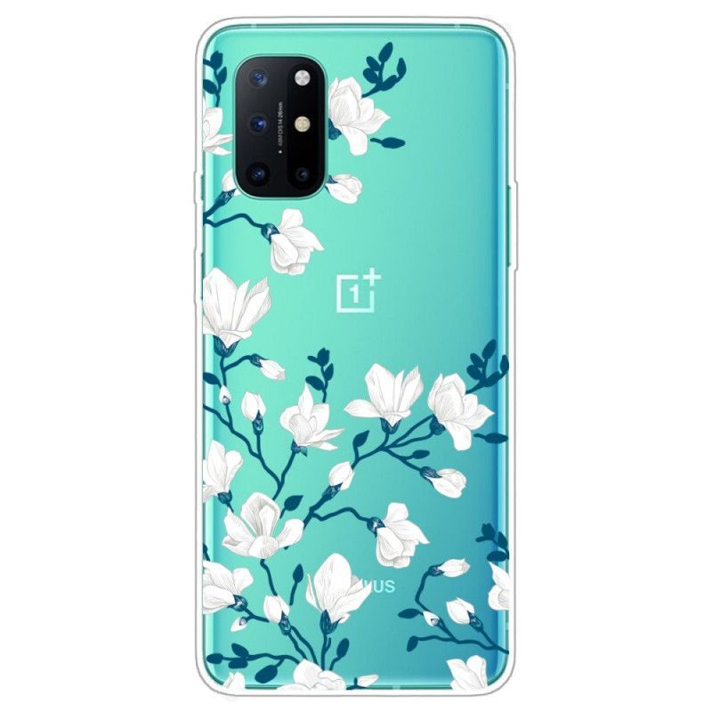 Kryt Oneplus 8t Bílé Květy