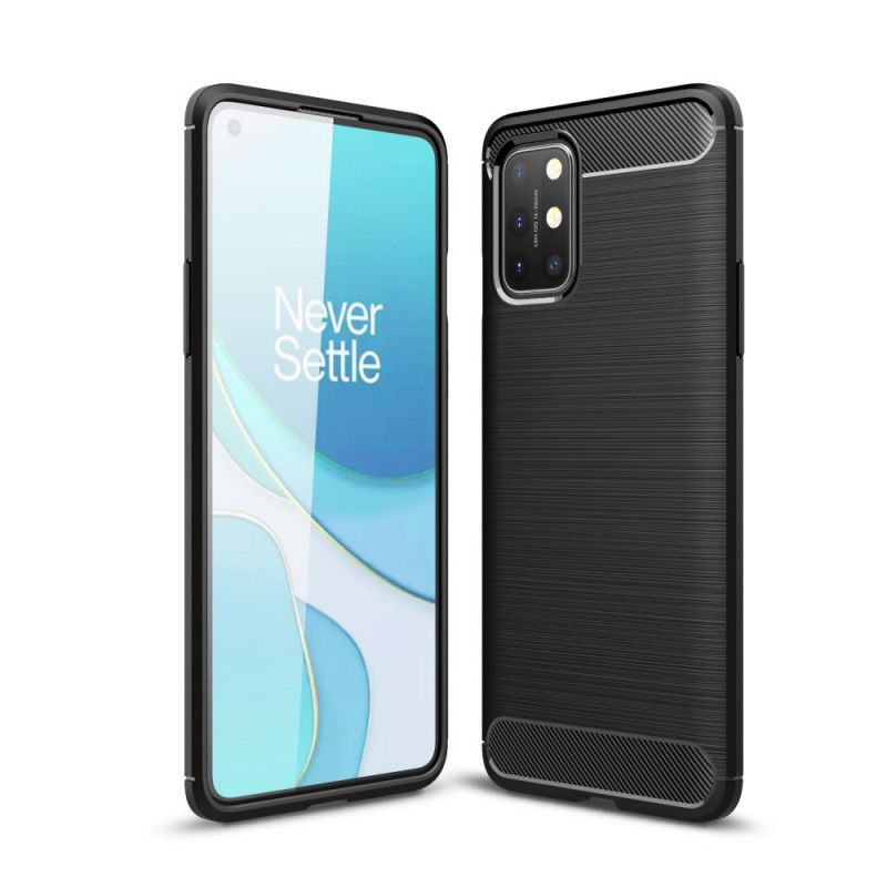 Kryt Oneplus 8t Kartáčované Uhlíkové Vlákno