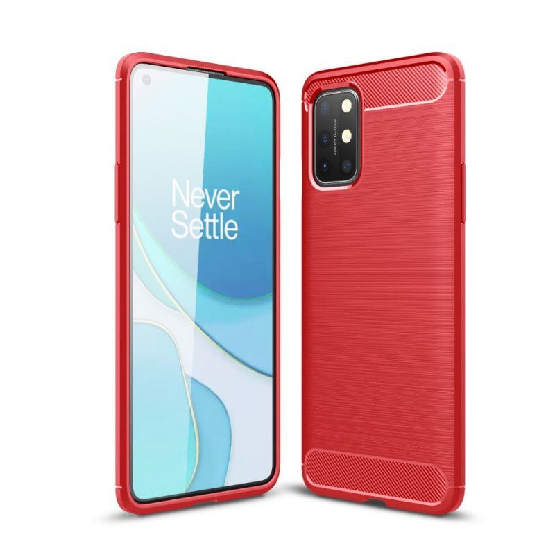 Kryt Oneplus 8t Kartáčované Uhlíkové Vlákno