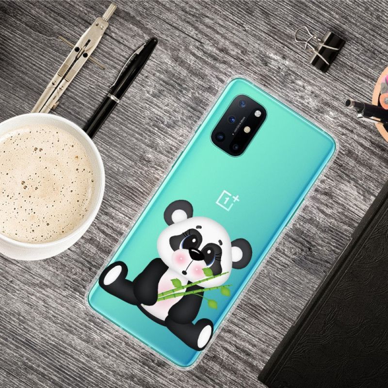 Kryt Oneplus 8t Průhledná Smutná Panda