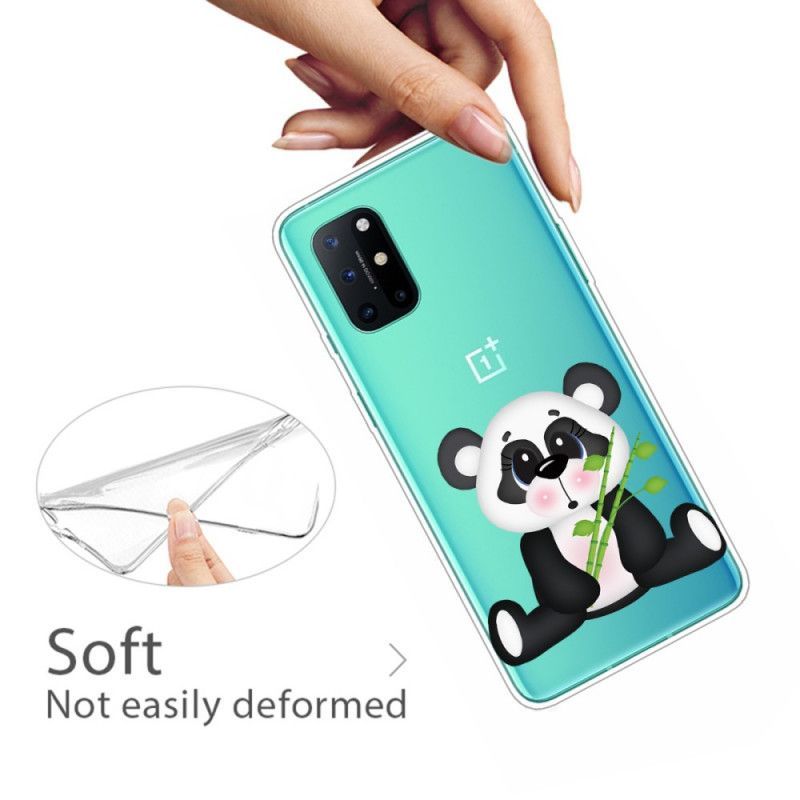 Kryt Oneplus 8t Průhledná Smutná Panda