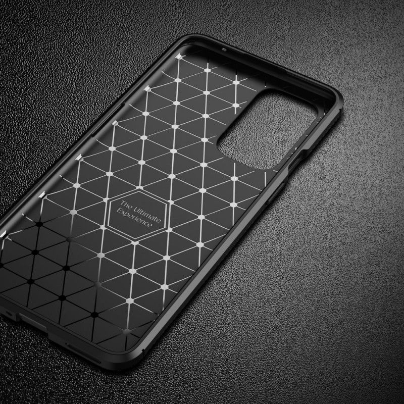 Kryt Oneplus 9 Flexibilní Textura Uhlíkových Vláken