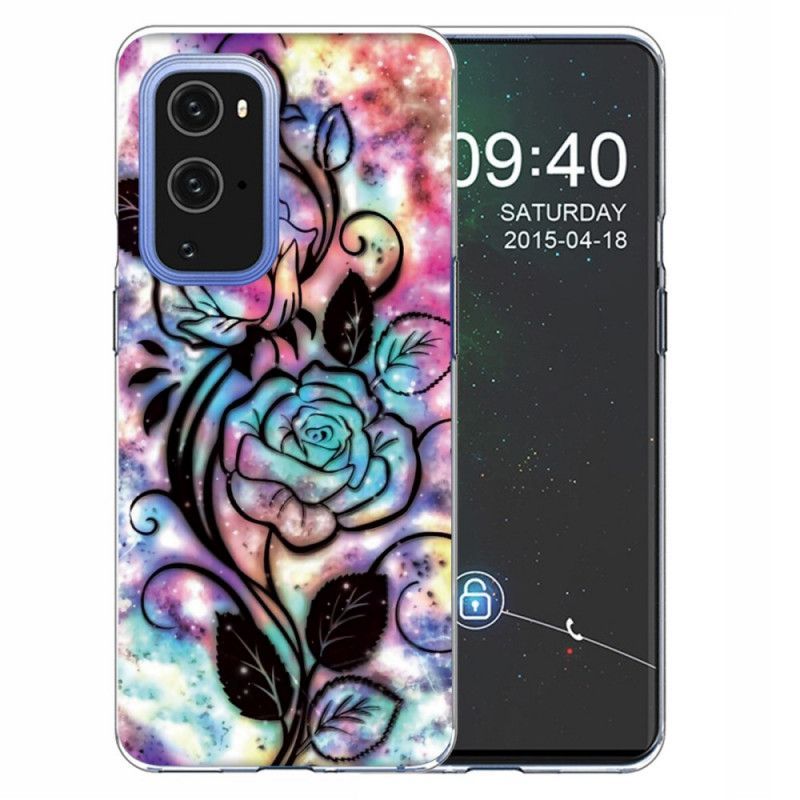 Kryt Oneplus 9 Grafická Květina