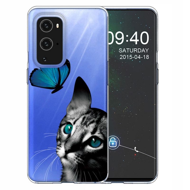 Kryt Oneplus 9 Kočka A Motýl