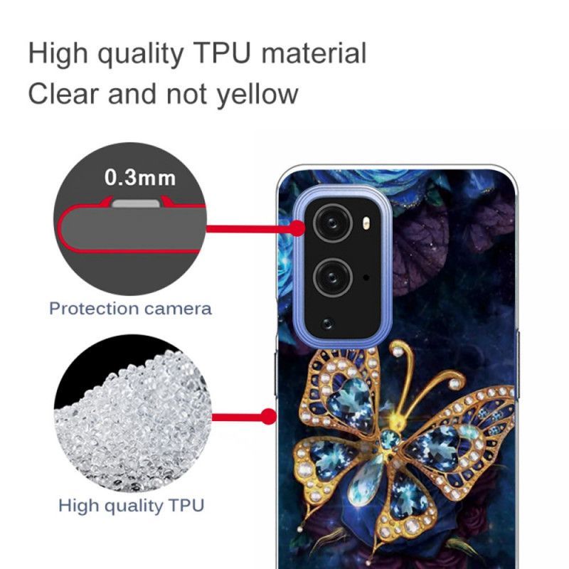 Kryt Oneplus 9 Luxusní Motýl