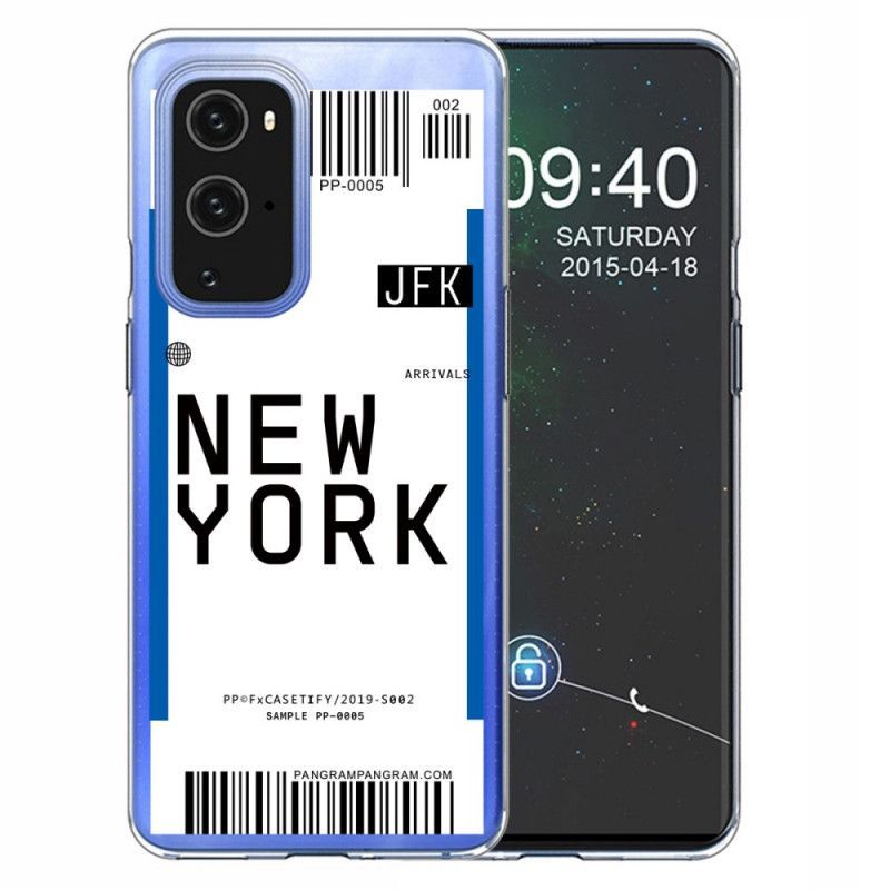 Kryt Oneplus 9 Palubní Vstupenka Do New Yorku