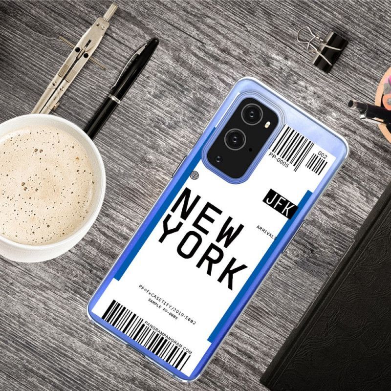 Kryt Oneplus 9 Palubní Vstupenka Do New Yorku