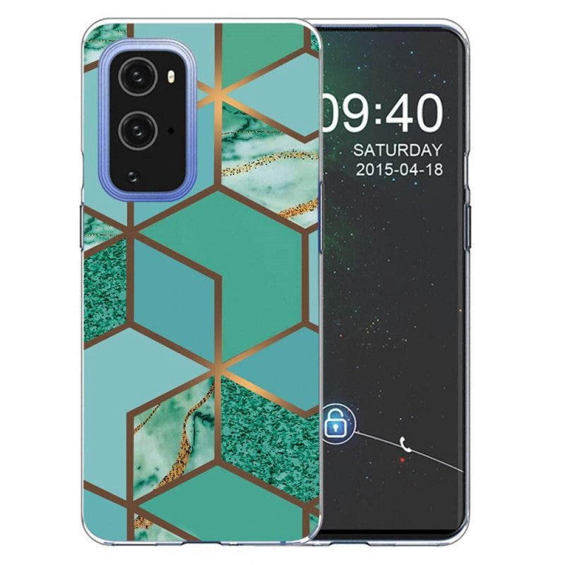 Kryt Oneplus 9 Pro Geometrický Mramor