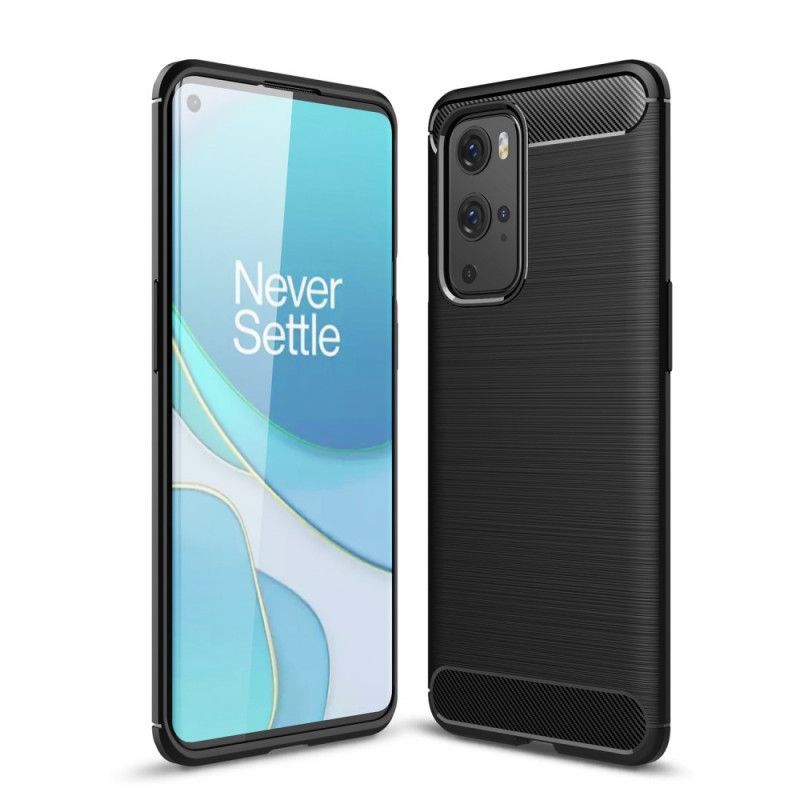 Kryt Oneplus 9 Pro Kartáčované Uhlíkové Vlákno