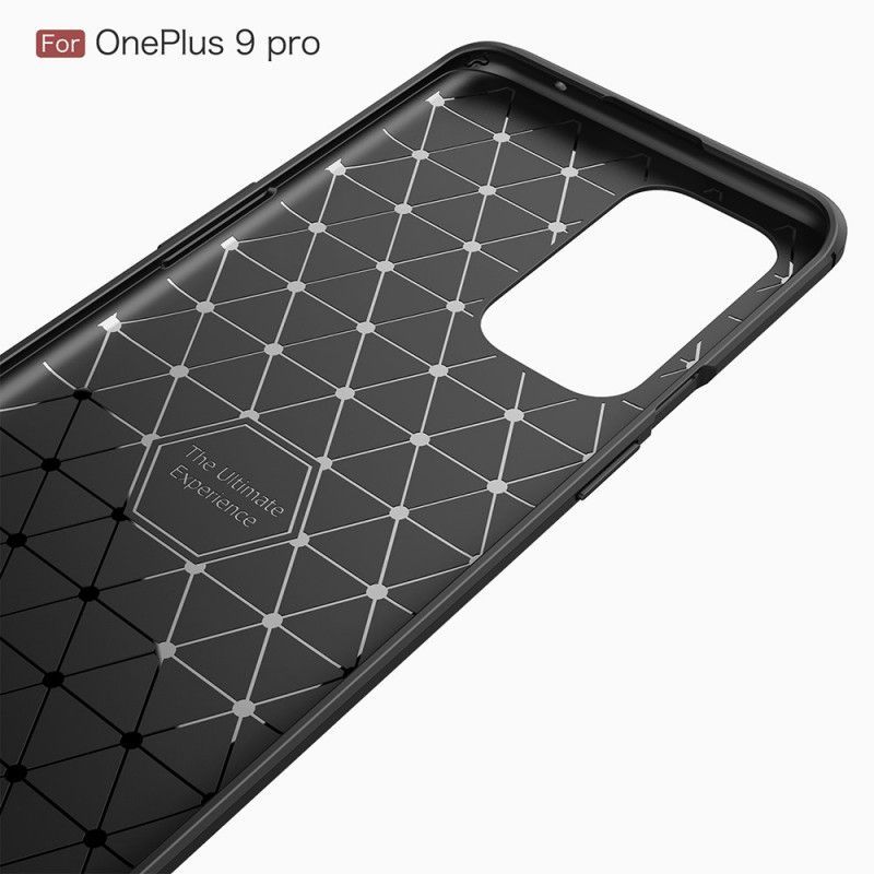 Kryt Oneplus 9 Pro Kartáčované Uhlíkové Vlákno