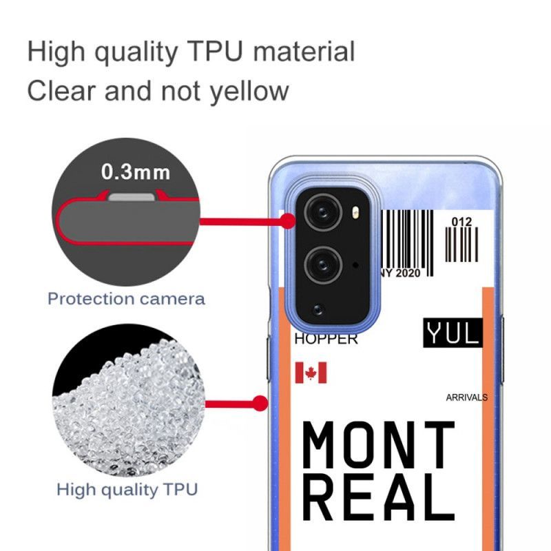 Kryt Oneplus 9 Pro Palubní Vstupenka Do Montrealu