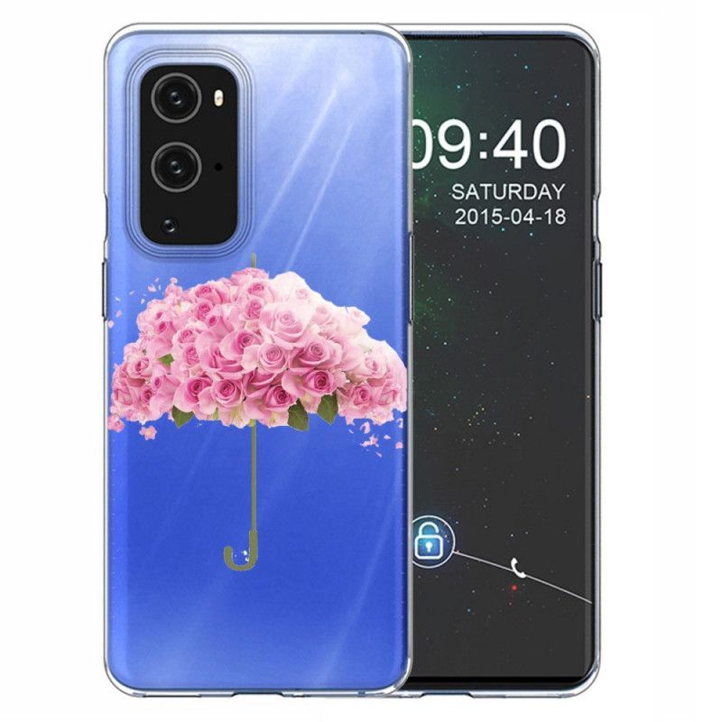 Kryt Oneplus 9 Pro Růžový Deštník