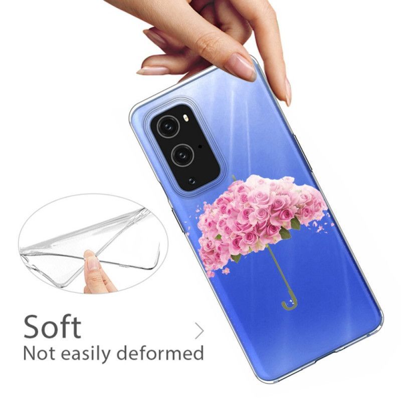 Kryt Oneplus 9 Pro Růžový Deštník