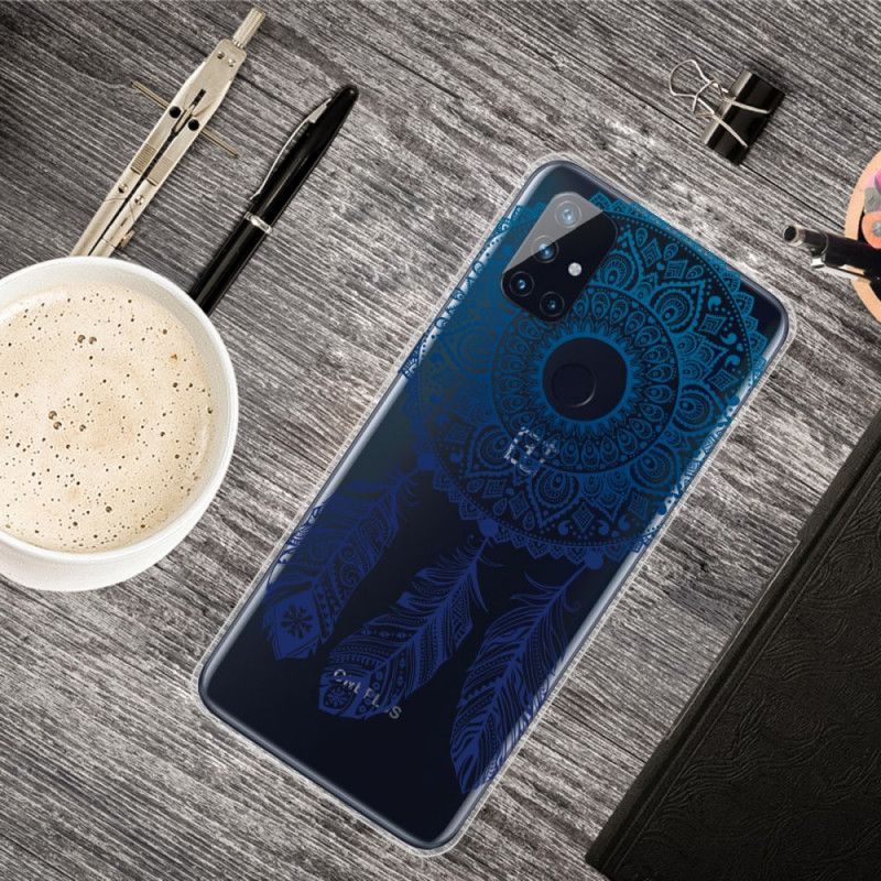 Kryt Oneplus Nord N10 Jednoduchá Květinová Mandala