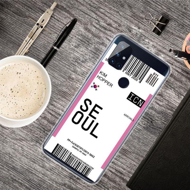 Kryt Oneplus Nord N10 Palubní Vstupenka Do Soulu