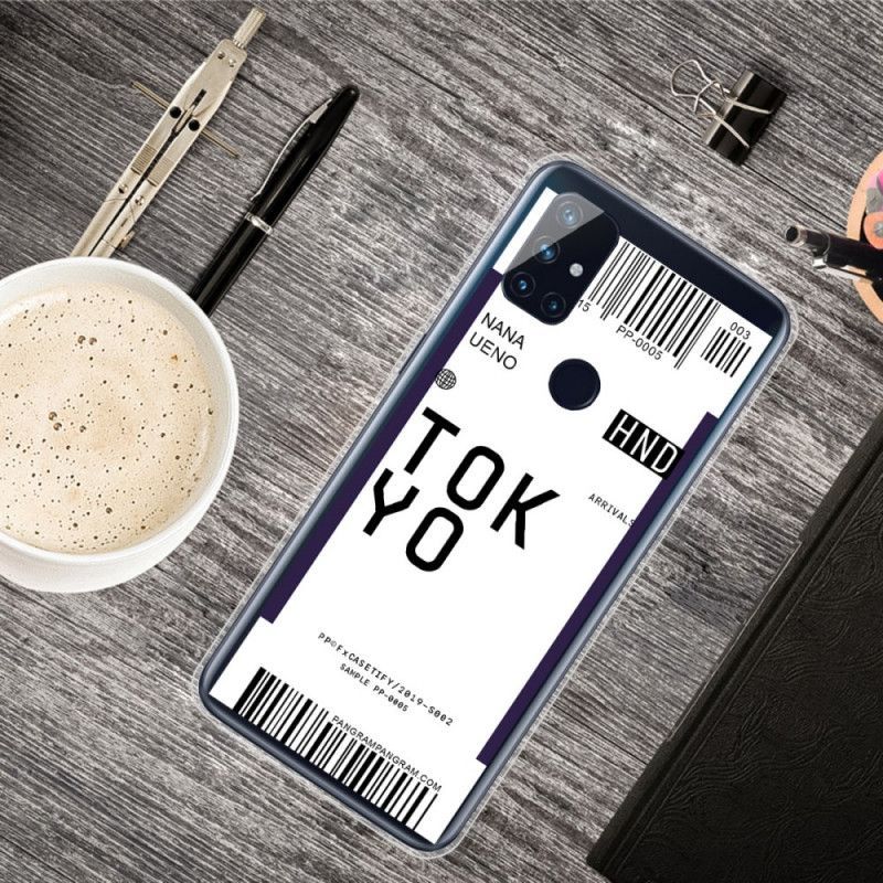 Kryt Oneplus Nord N10 Palubní Vstupenka Do Tokia