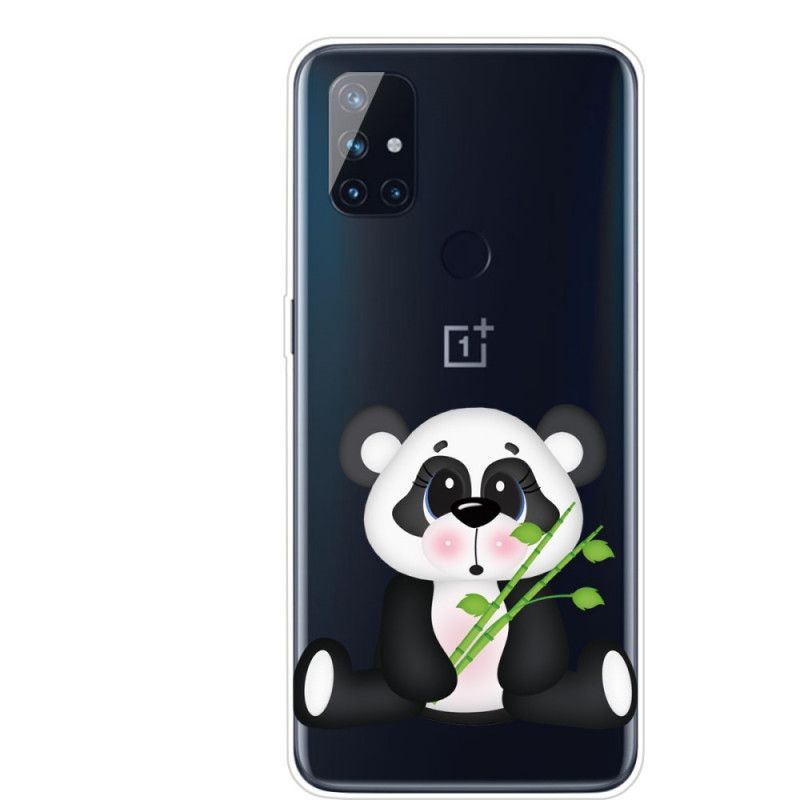 Kryt Oneplus Nord N10 Průhledná Smutná Panda