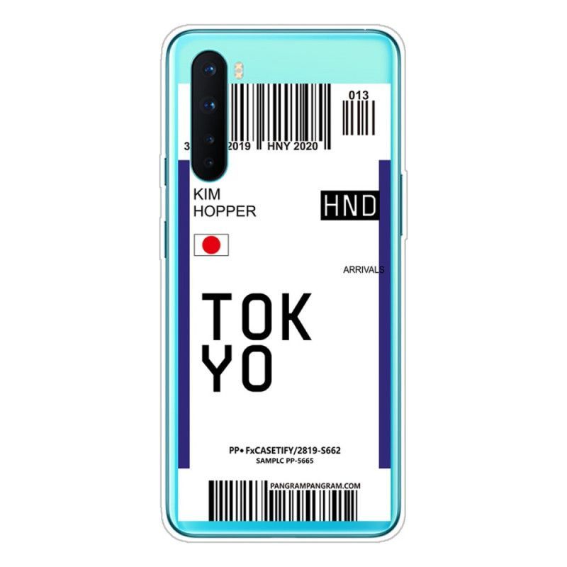 Kryt Oneplus Nord Palubní Vstupenka Do Tokia