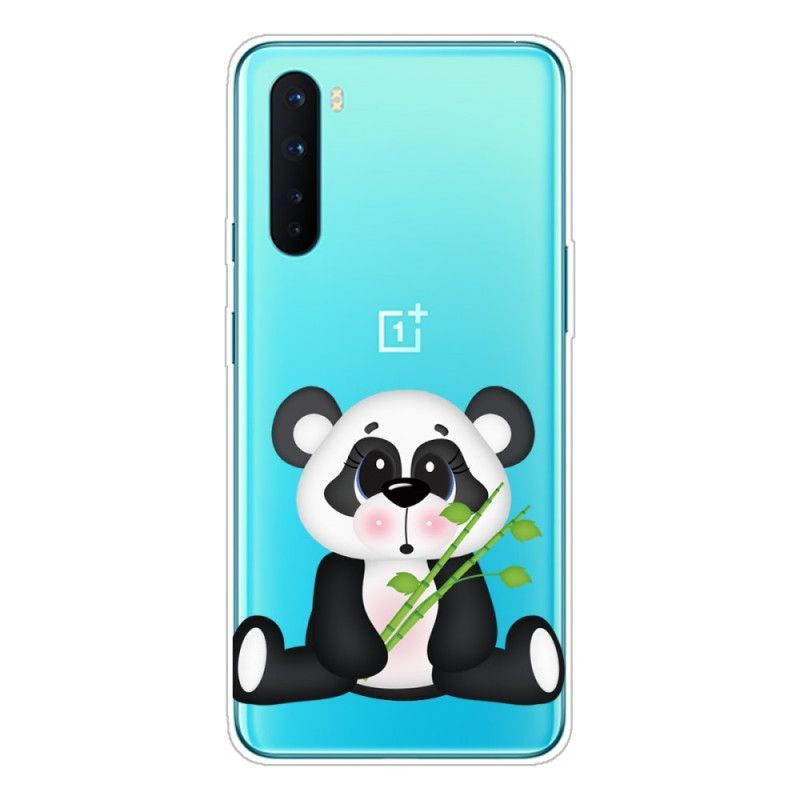 Kryt Oneplus Nord Průhledná Smutná Panda