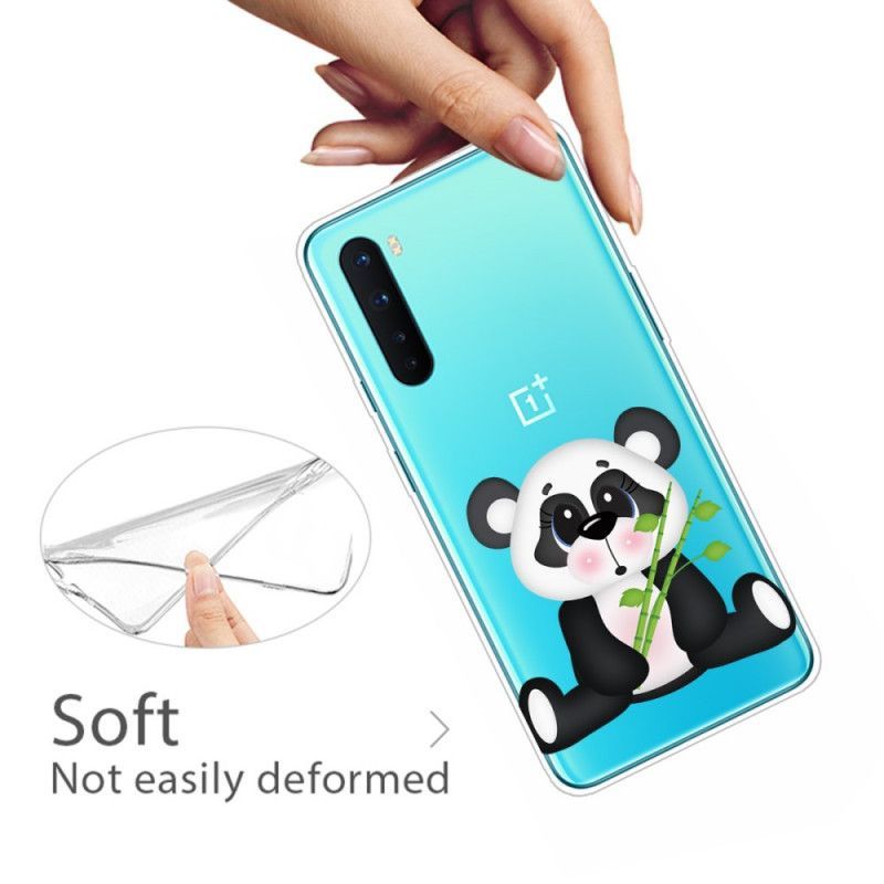 Kryt Oneplus Nord Průhledná Smutná Panda