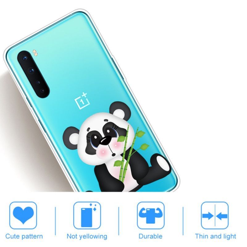 Kryt Oneplus Nord Průhledná Smutná Panda