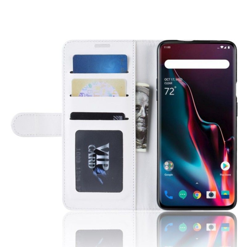 Peněženková Pouzdra Na Oneplus 7 Pro Ultra Umělá Kůže