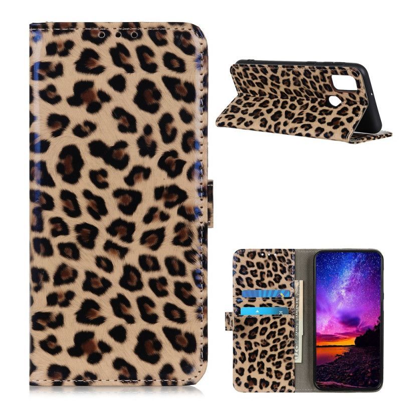 Peněženková Pouzdra Oneplus Nord N10 Leopard