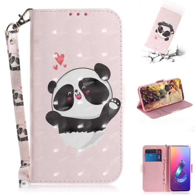 Asus Zenfone Panda Love Case S Popruhem