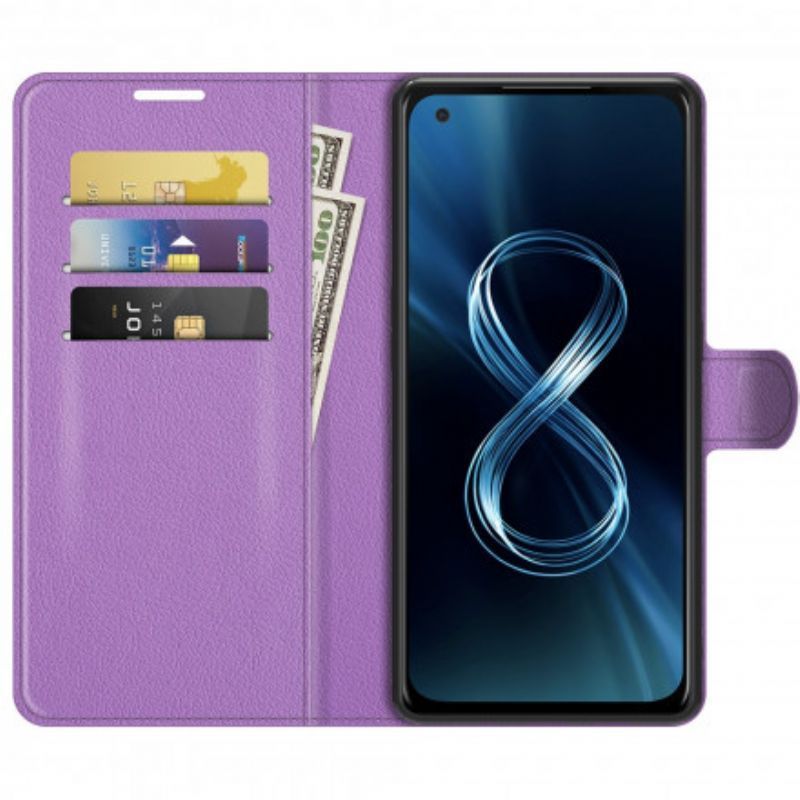 Azus Zenfone 8 Klasický Kryt Z Umělé Kůže