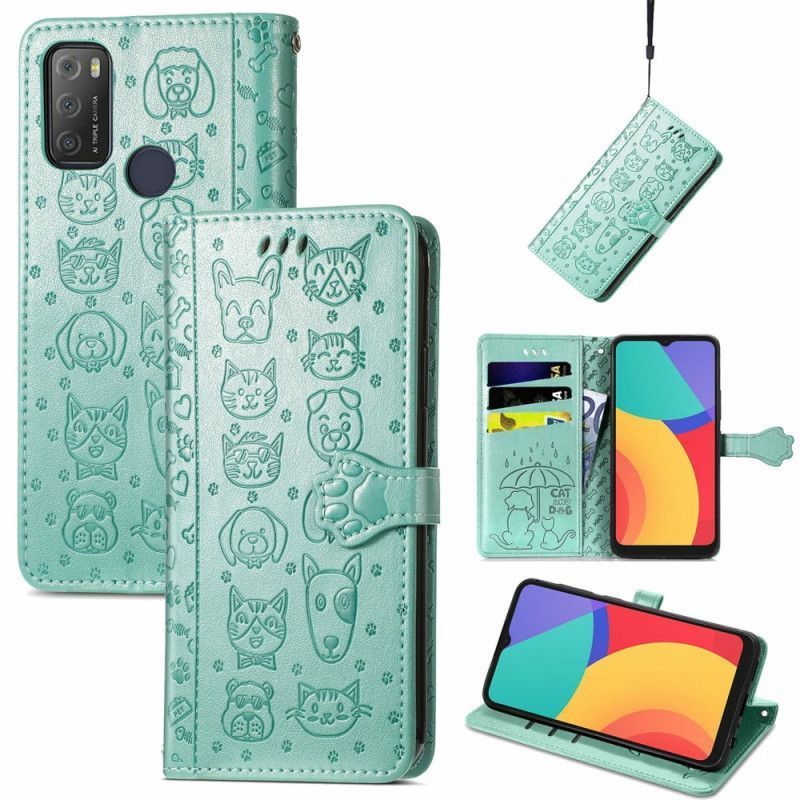 Case Alcatel 1s (2021) / 3l (2021) Animovaná Zvířata