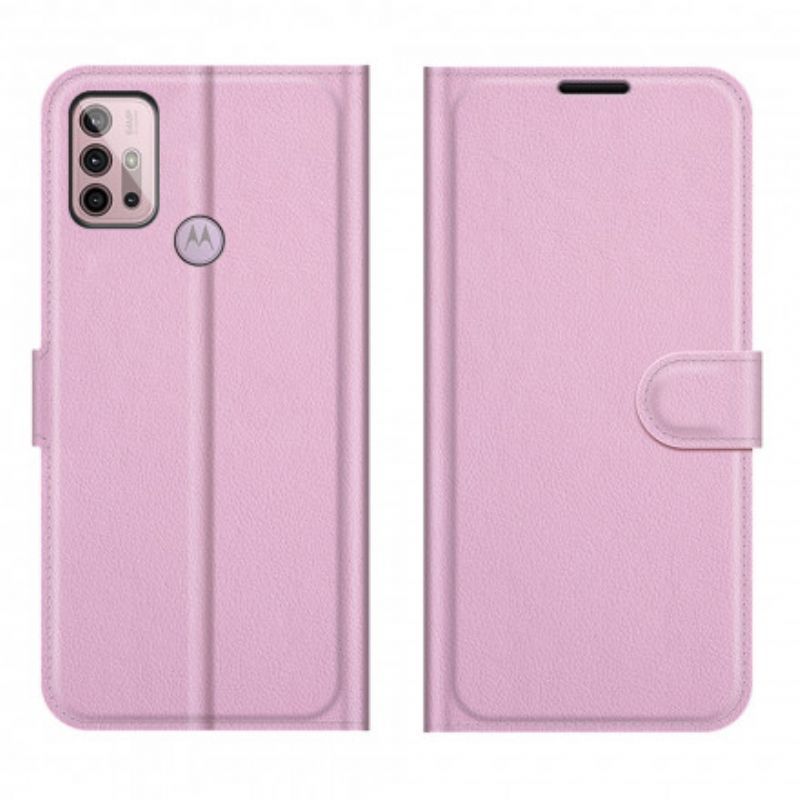 Cover Moto G30 / Moto G10 Klasický Efekt Liči