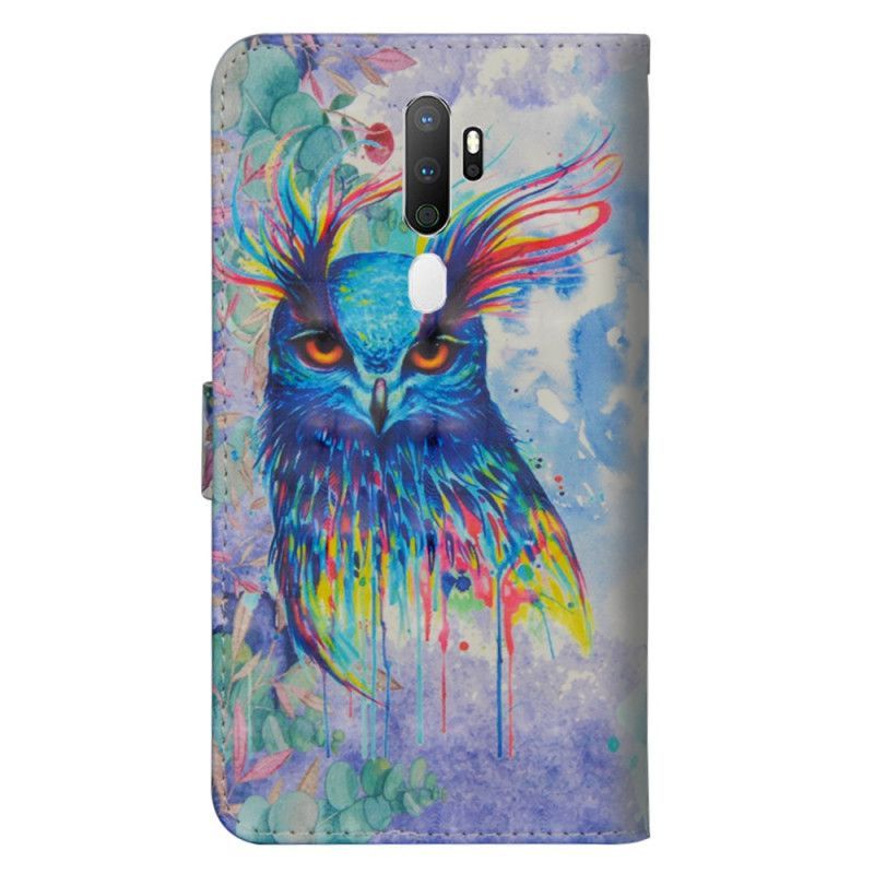 Cover Oppo A9 2020 / A5 2020 Akvarelový Pták