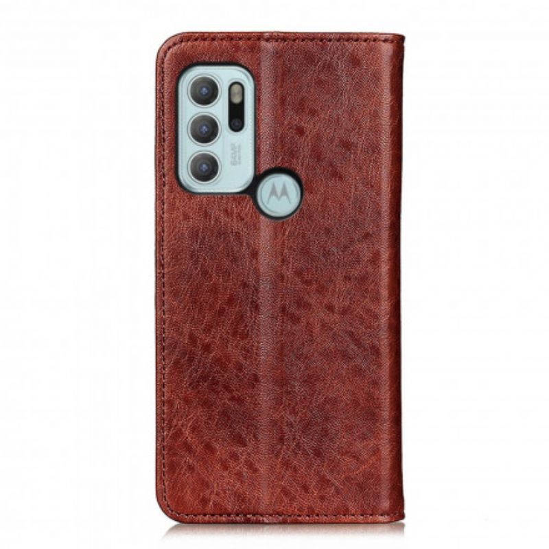 Flip Cover Motorola G60s Texturovaná Štípenka