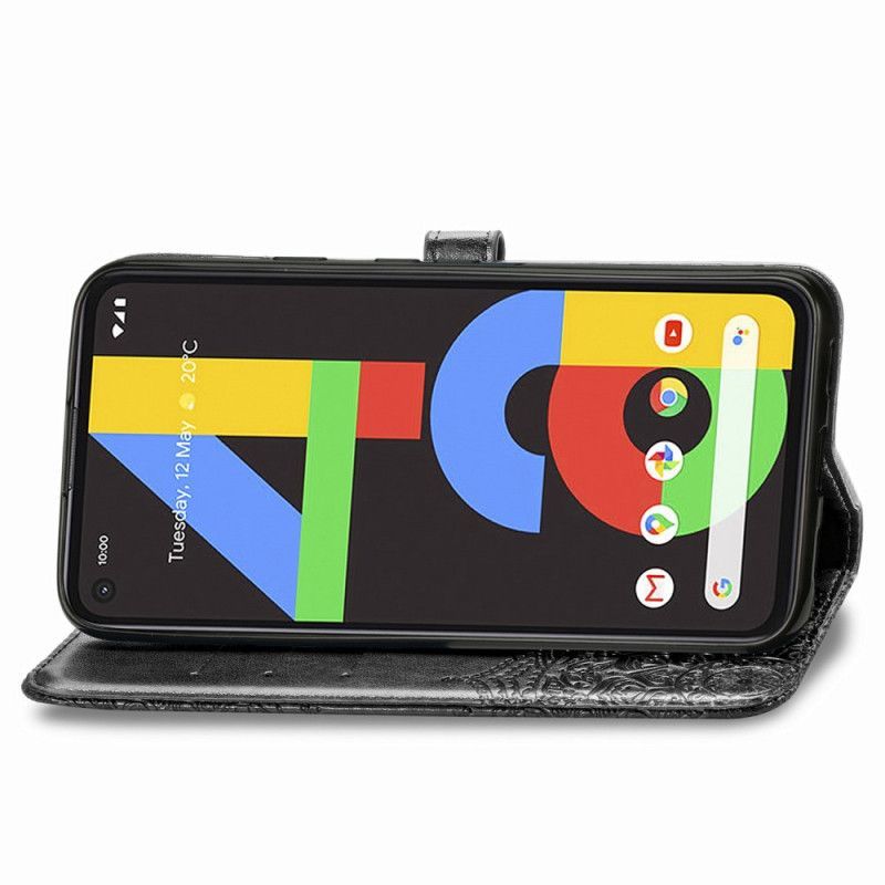 Flipové Pouzdro Google Pixel 4a Středověká Mandala