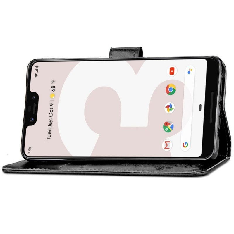 Flipové Pouzdro Na Google Pixel 3 Xl Čtyřlístek