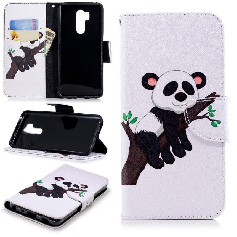 Flipové Pouzdro Na Lg G7 Thinq Líná Panda