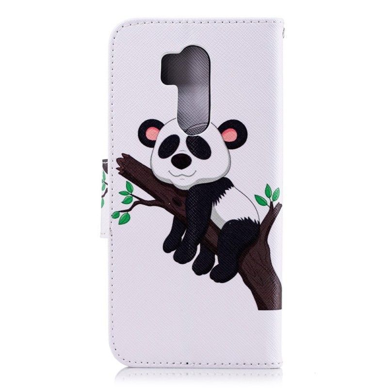 Flipové Pouzdro Na Lg G7 Thinq Líná Panda