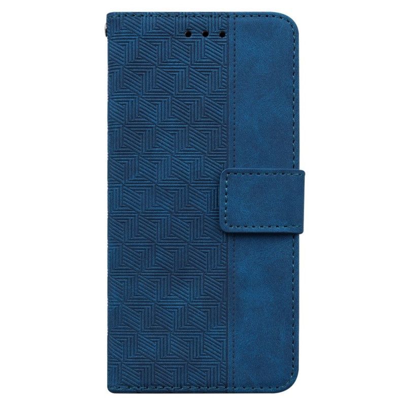 Flipové Pouzdro Na Oppo Reno 8 Na Lana Strappy Vzor