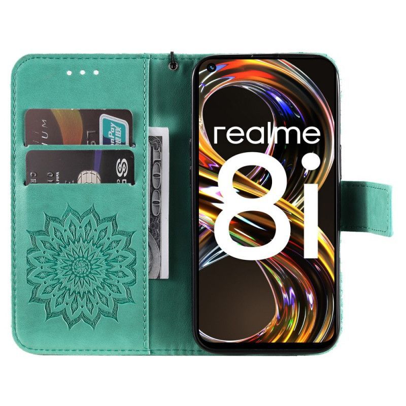 Flipové Pouzdro Na Realme 8i Slunečnice