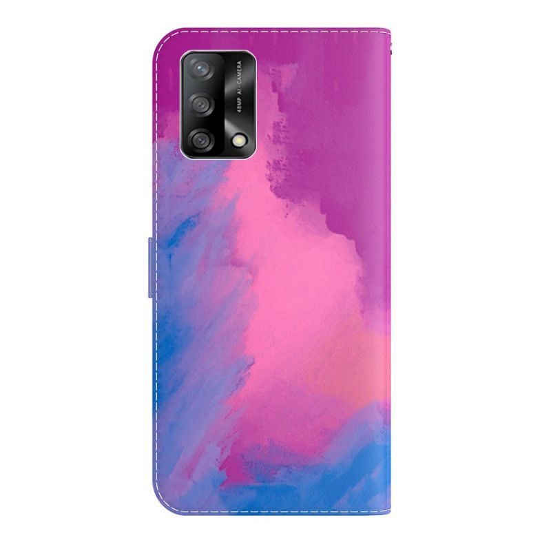 Flipové Pouzdro Oppo A74 4g Akvarel