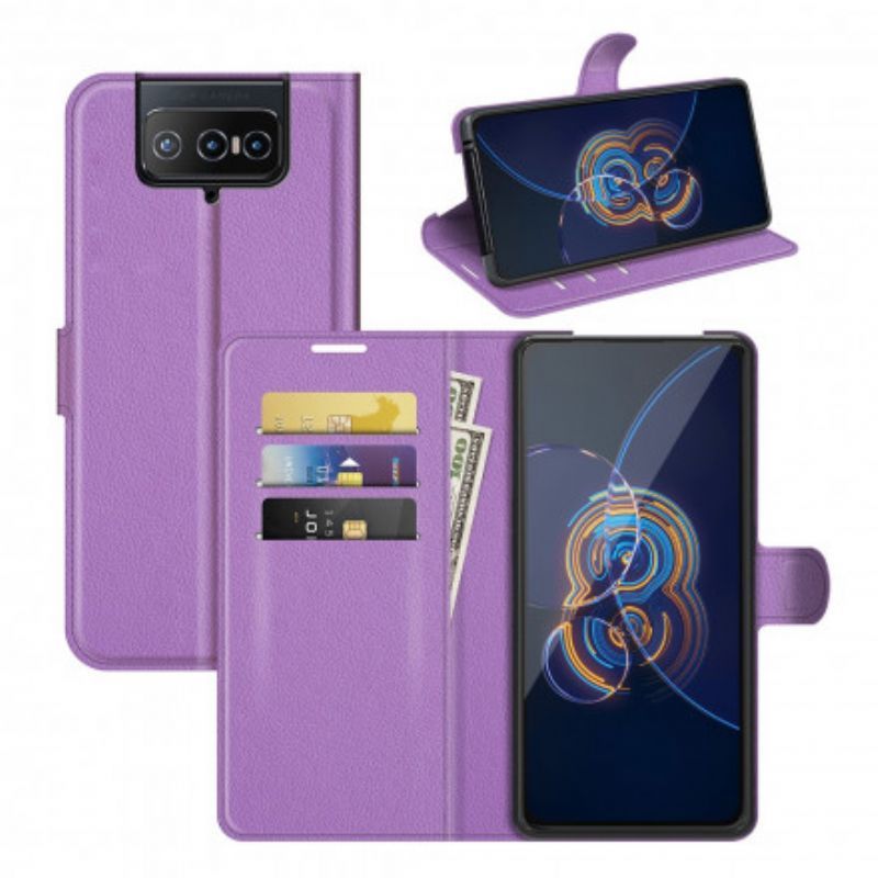 Klasické Flipové Pouzdro Z Umělé Kůže Asus Zenone 8