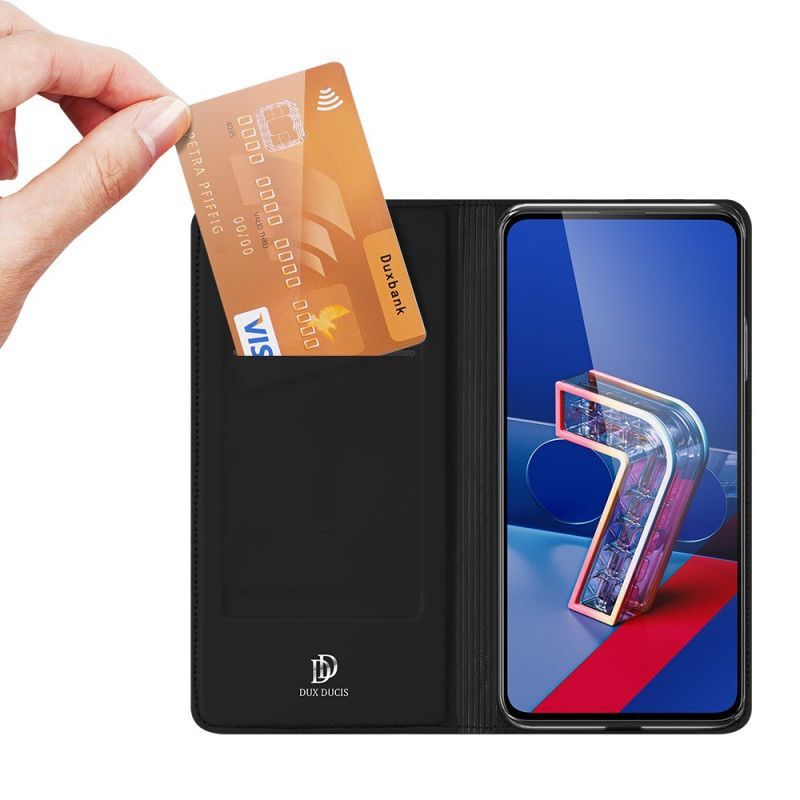 Kožené Pouzdro Folio Asus Zenfone 7 / 7 Pro Kůže Pro Dux Ducis