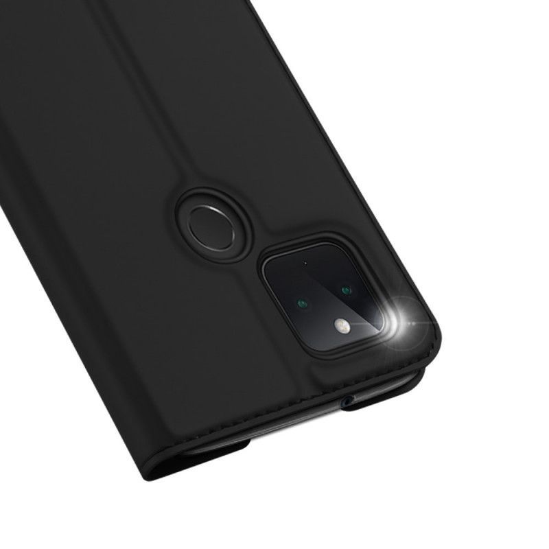 Kožené Pouzdro Folio Google Pixel 5 Kůže Pro Dux Ducis