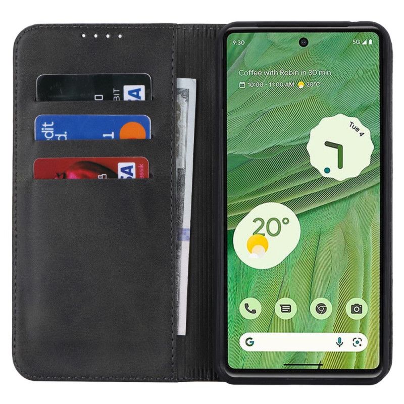 Kožené Pouzdro Folio Google Pixel 8 Pro Stylová Umělá Kůže