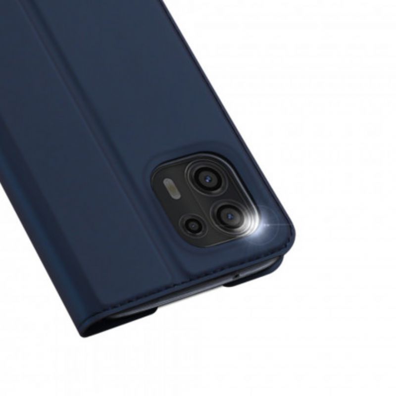 Kožené Pouzdro Folio Motorola Edge 20 Lite Kůže Pro Dux Ducis