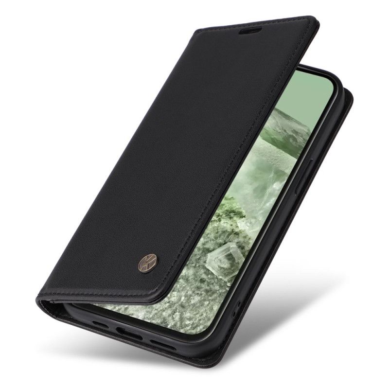 Kožené Pouzdro Folio Na Google Pixel 8a Yikatu