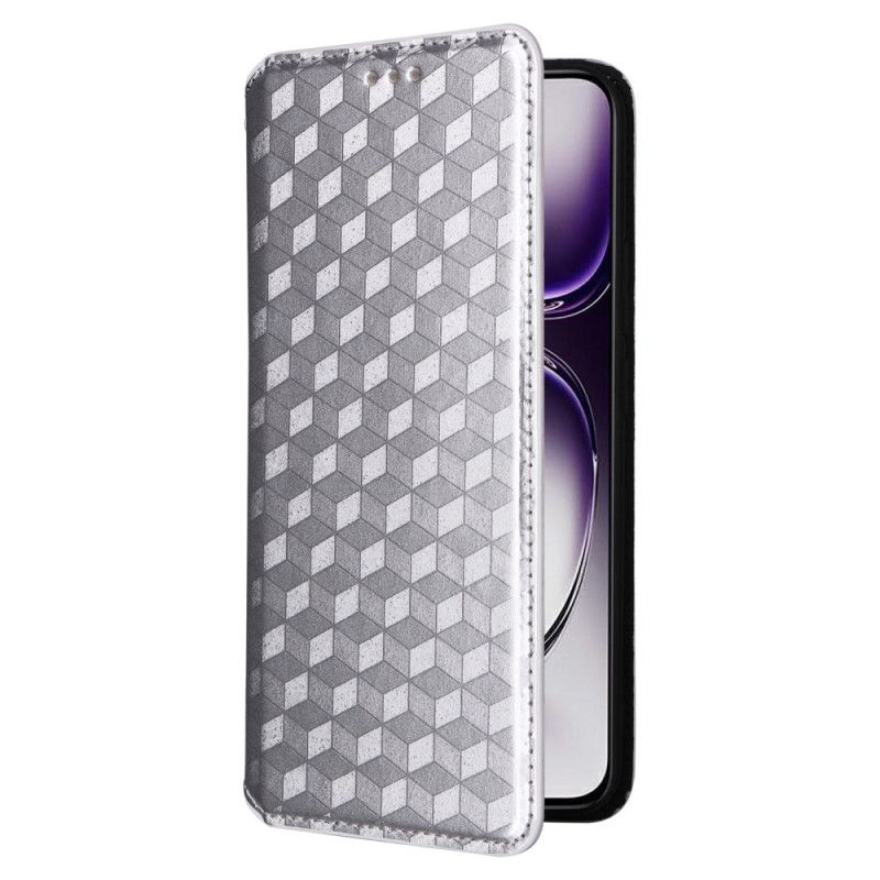 Kožené Pouzdro Folio Na Oppo Reno 12 5g 3d Diamanty