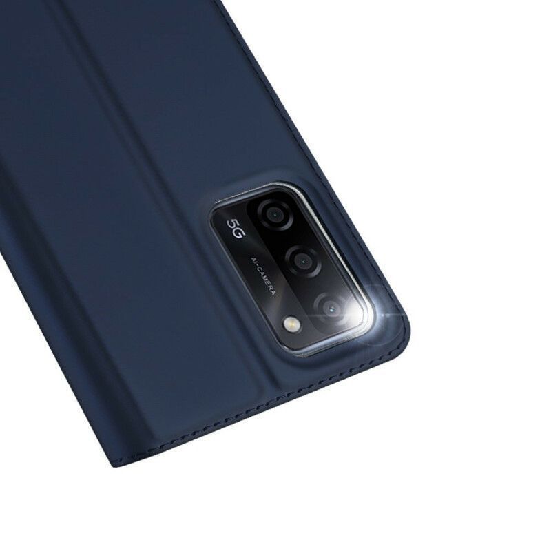 Kožené Pouzdro Folio Oppo A16 / A16s Kůže Pro Dux Ducis