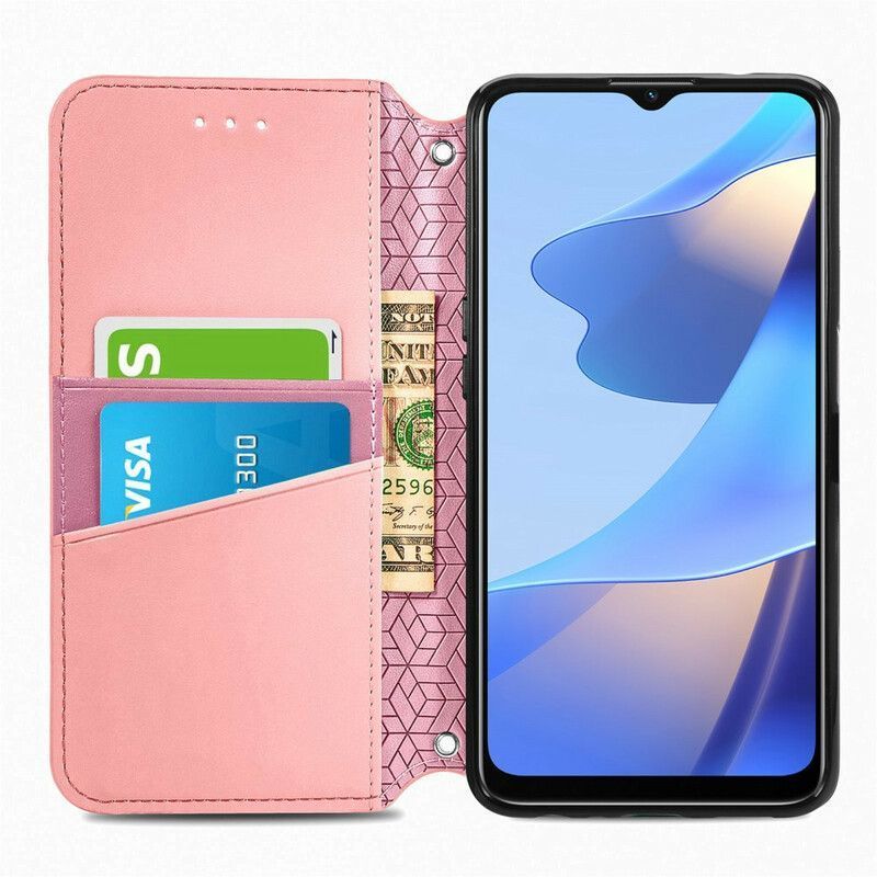 Kožené Pouzdro Folio Oppo A16 / A16s Mandala