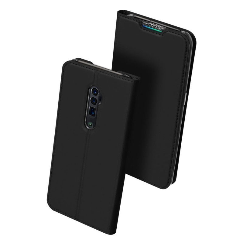 Kožené Pouzdro Folio Oppo Reno 10x Zoom Kůže Pro Dux Ducis